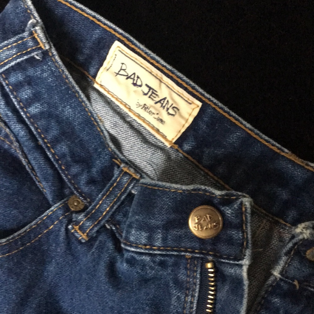 Bad Jeans brand vintage hi waisted mom jeans